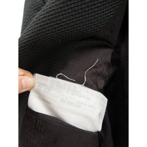 VINTAGE Versace Sport Coat 42 Classic V2 Blazer Wool Silk Jacket Lined - Picture 12 of 14
